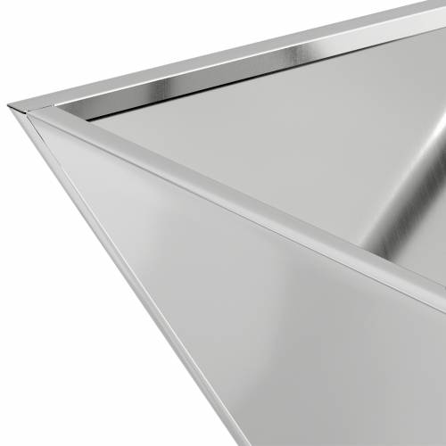 Čelična sadilica Galvanizirani čelik 40 x 40 x 15 cm Cijena