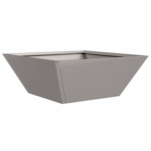 Metalna sadilica Vremenski otporan čelik 40 x 40 x 15 cm Cijena