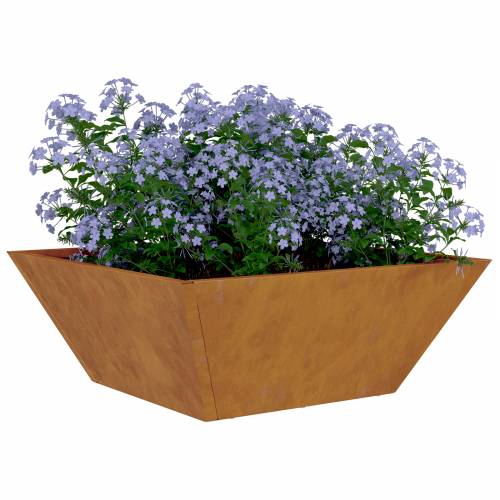 Metalne sadilice Čelik otporan na vremenske uvjete 40 x 40 x 15 cm Cijena