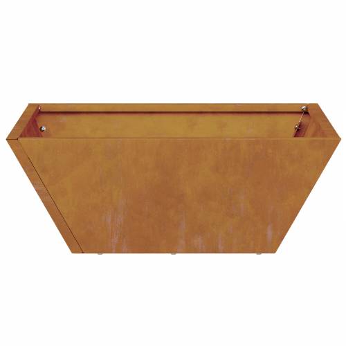 Metalne sadilice Čelik otporan na vremenske uvjete 40 x 40 x 15 cm Cijena