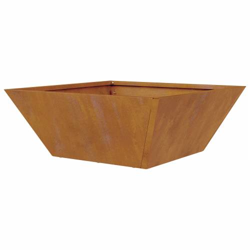 Metalne sadilice Čelik otporan na vremenske uvjete 40 x 40 x 15 cm Cijena
