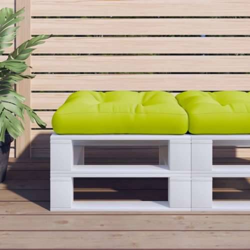 Jastuk za palete jarkozeleni 58 x 58 x 10 cm od tkanine - Svjetlozelena 1 Cijena