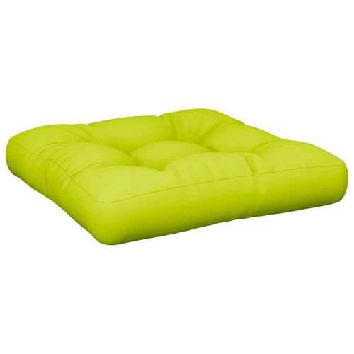 Jastuk za palete jarkozeleni 58 x 58 x 10 cm od tkanine - Svjetlozelena 1 Cijena