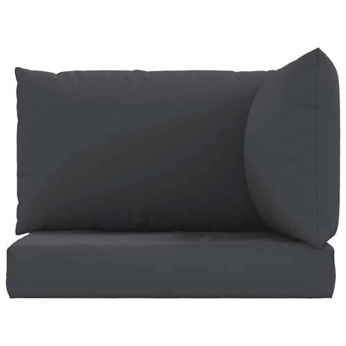 Jastuci za sofu od paleta 3 kom crni od tkanine - Crna 1 kutna sofa Cijena