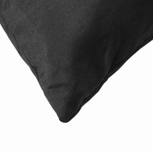 Jastuci za sofu od paleta 3 kom crni od tkanine - Crna 1 kutna sofa Cijena