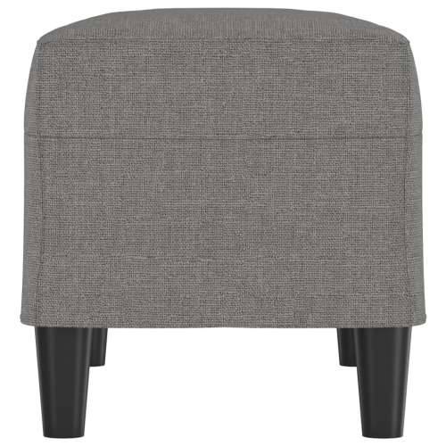 Klupa tamnosiva 70 x 35 x 41 cm od tkanine - Tamno siva 70 x 35 x 41 cm Cijena