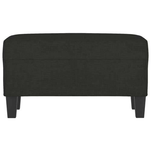 Klupa crna 70x35x41 cm od tkanine - Crna 70 x 35 x 41 cm Cijena