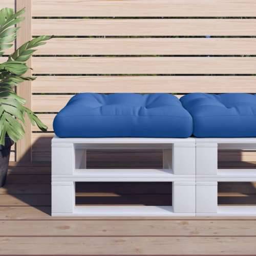 Jastuk za palete plavi 58 x 58 x 10 cm od tkanine - Plava 1 Cijena