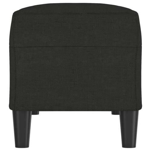 Klupa crna 100x35x41 cm od tkanine - Crna 100 x 35 x 41 cm Cijena