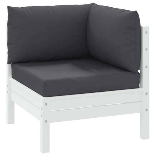 Jastuci za sofu od paleta 3 kom antracit od tkanina oxford - Antracit 1 kutna sofa Cijena