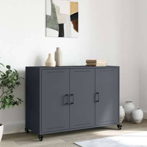 Komoda antracit 100,5x39x72 cm od čelika - Antracit 1 Cijena