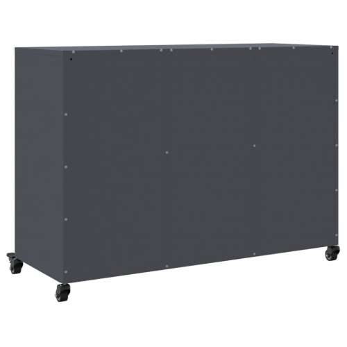 Komoda antracit 100,5x39x72 cm od čelika - Antracit 1 Cijena