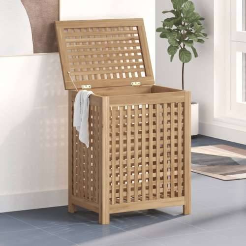 Košara za rublje 50 x 35 x 60 cm od masivne tikovine - 50 x 35 x 60 cm 1 Cijena
