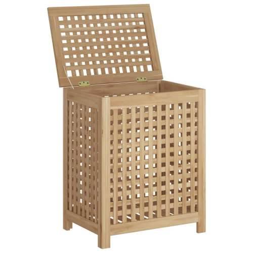 Košara za rublje 50 x 35 x 60 cm od masivne tikovine - 50 x 35 x 60 cm 1 Cijena