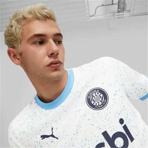 Muški Nogometni Dres Kratkih Rukava Puma Girona FC visitante 23/24 Bijela Cijena