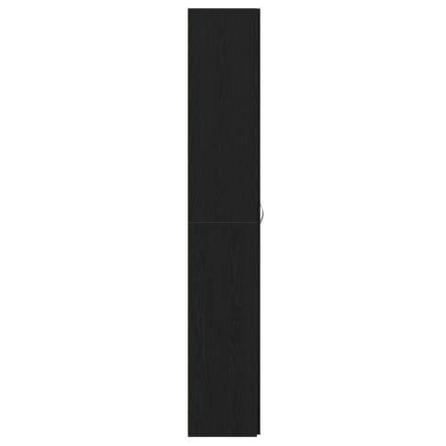 Crni hrast uredski ormar 60 x 32 x 190 cm, napravljen od inženjerskog drveta. Cijena