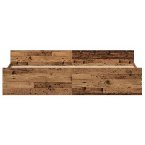 Krevet od starog drva 200x200 cm od materijala sa drvnom jezgrom Cijena