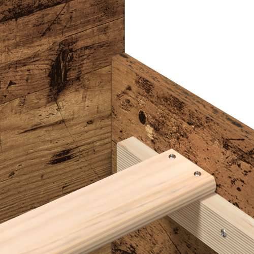 Krevet od starog drva 200x200 cm od materijala sa drvnom jezgrom Cijena