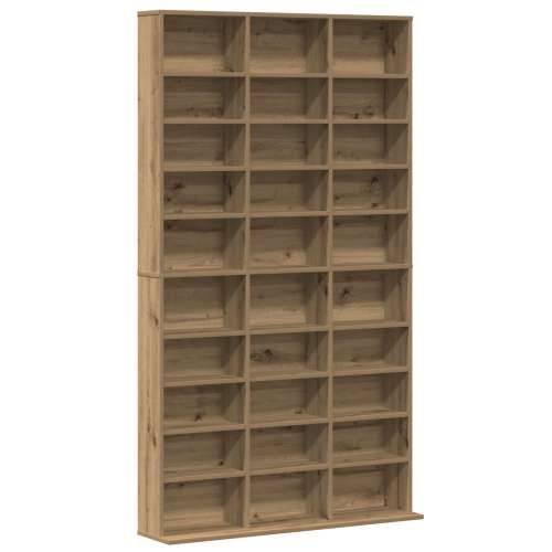 CD Vitrina u Umjetničkom Hrastu - 101x23x177.5 cm Napravljen od Inženjerskog Drva Cijena