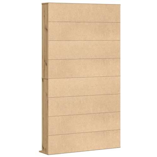 CD Vitrina u Umjetničkom Hrastu - 101x23x177.5 cm Napravljen od Inženjerskog Drva Cijena