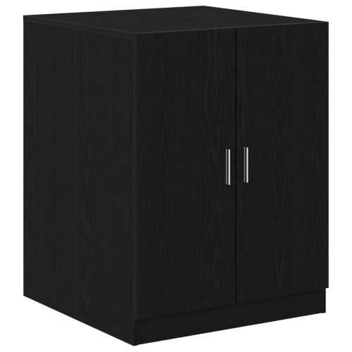 ormari za perilice rublja 2 kom Crni hrast 70.5x71.5x181.5 cm konstruirano drvo, ormari za perilice rublja - Crni hrast - 70.5x7 Cijena