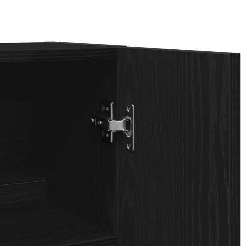 ormari za perilice rublja 2 kom Crni hrast 70.5x71.5x181.5 cm konstruirano drvo, ormari za perilice rublja - Crni hrast - 70.5x7 Cijena