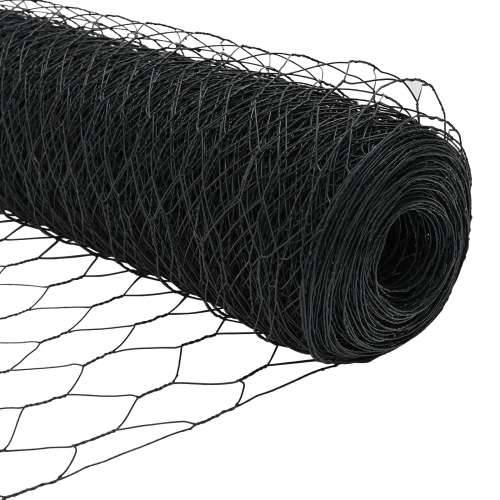 Set ograde Set od 2 Siva Metal 25 x 1.5 m Izdržljivo Cijena