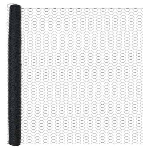 Set Ograde Set od 2 Siva Čelik 25 x 1,5 m Izdržljivo Cijena
