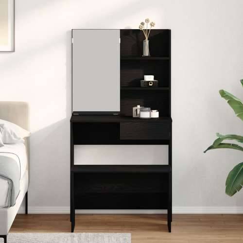 Set toaletnog stola Crni hrast od MDF-a Cijena