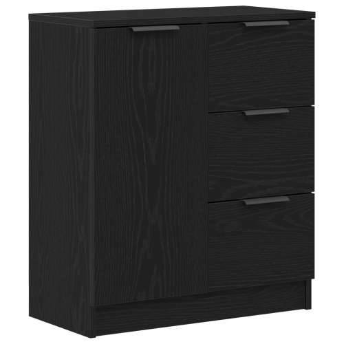 Komode 2 kom Crni Hrast 60x30x70 cm Konstruirano drvo Cijena