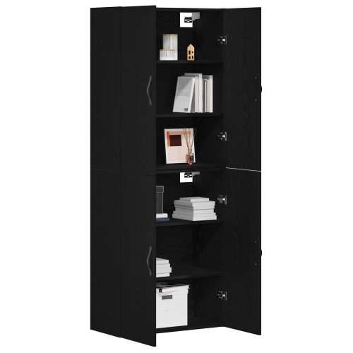 Ormari 2 kom Crna Orah 69,5x34x180 cm Konstruirano drvo Cijena