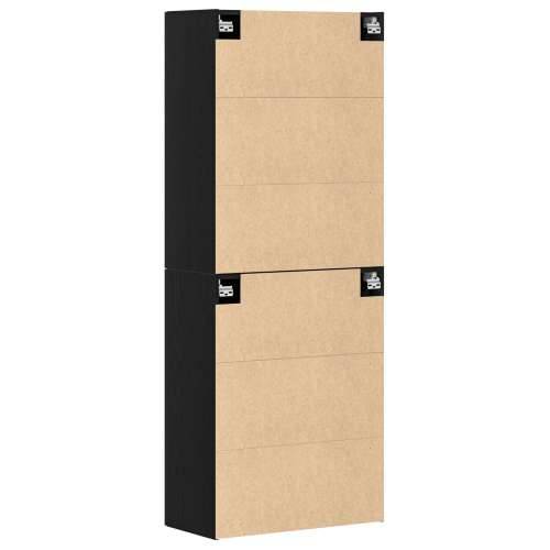 Ormari 2 kom Crna Orah 69,5x34x180 cm Konstruirano drvo Cijena