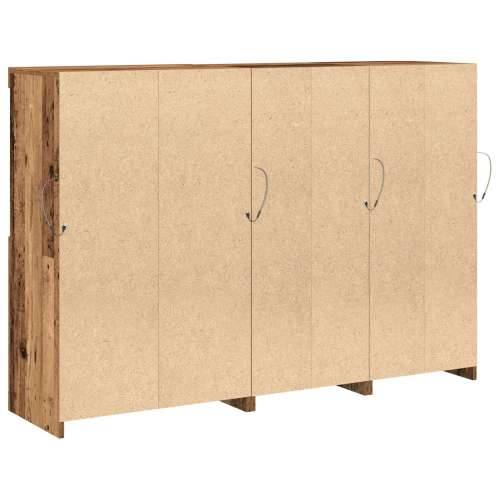 bife s LED svjetlima Staro drvo 142.5x37x100 cm obrađeno drvo Cijena