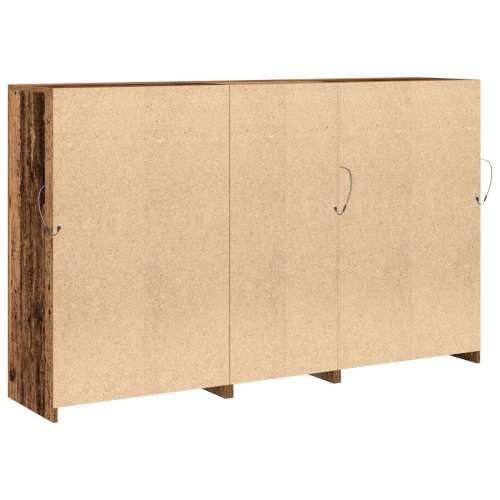 Sideboard s LED Svjetlima Staro Drvo 162x37x100 cm Cijena