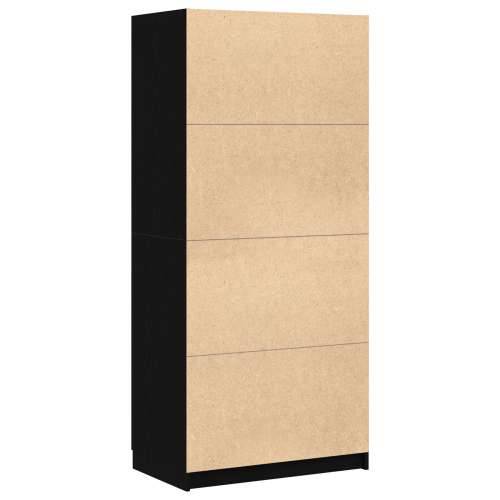Ormar Crni Hrast 80x51x180 cm Konstruirano drvo Cijena
