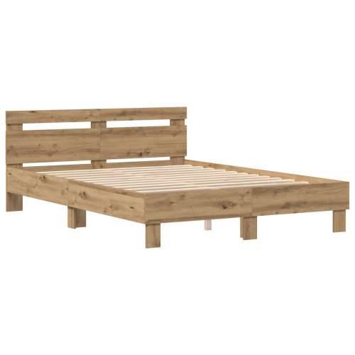 Drveni okvir kreveta Obrtnički hrast Drvo 150 x 200 cm Cijena