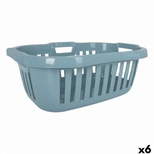 Košara za Rublje Tontarelli Hipster Plava 50 L 66 x 44 x 25 cm (6 kom.) Cijena