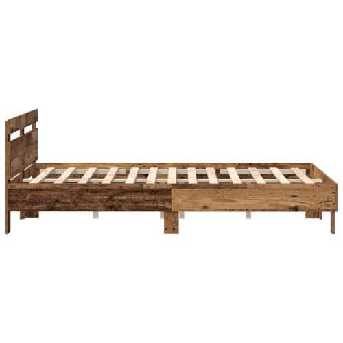 Drvena baza kreveta Obnovljeno drvo 140 x 190 cm Pretvorivo Cijena