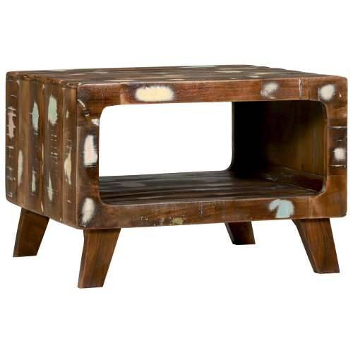Stolić za kavu 50x50x35 cm Čvrsto obnovljeno drvo Cijena