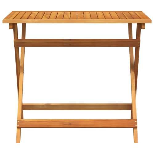 Sklopivi vrtni stol Pravokutni 100x55x75 cm Čvrsto drvo Bagrem Cijena