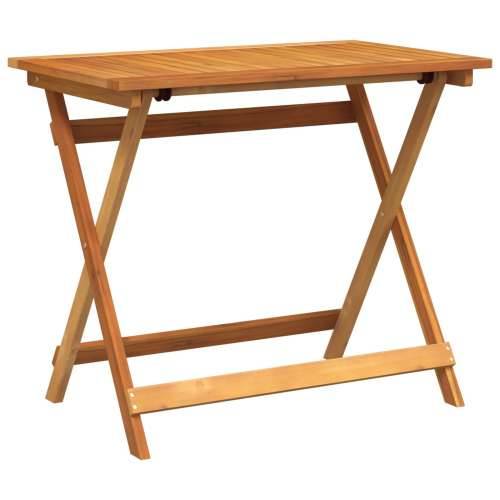 Sklopivi vrtni stol Pravokutni 100x55x75 cm Čvrsto drvo Bagrem Cijena