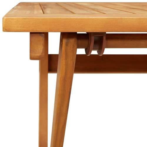 Sklopivi vrtni stol Pravokutni 100x55x75 cm Čvrsto drvo Bagrem Cijena