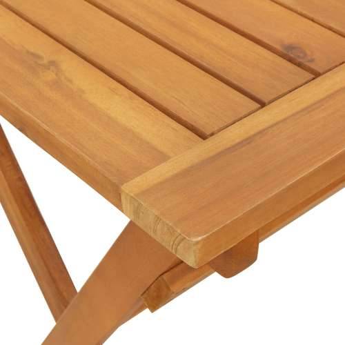 Sklopivi vrtni stol Pravokutni 100x55x75 cm Čvrsto drvo Bagrem Cijena