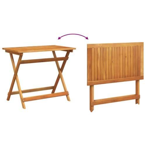 Sklopivi vrtni stol Pravokutni 100x55x75 cm Čvrsto drvo Bagrem Cijena