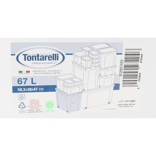 Kutija za Pospremanje s Kotačima Tontarelli 59 x 38’5 x 47’5 cm (4 kom.) Cijena