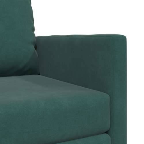 Sofa krevet 2-u-1 Tamno zelena 74x77x81 cm Velvet Cijena