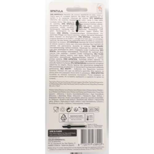 Spatulica za Kuhanje MasterChef Silikon Nehrđajući Čelik 34 cm (24 kom.) Cijena