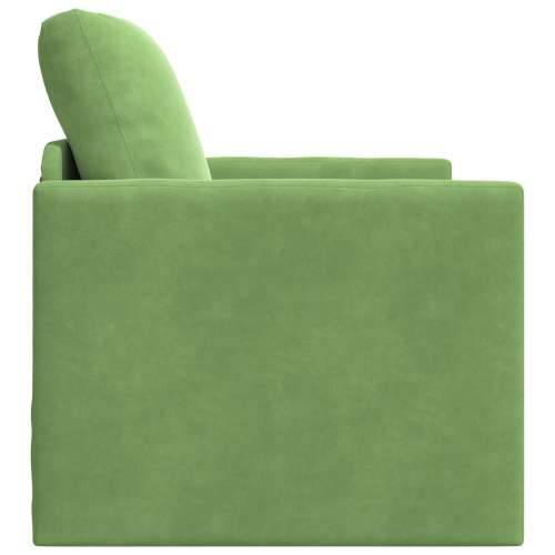 Sofa na kat 2-u-1 Svijetlozelena 74x77x81 cm Baršun Cijena