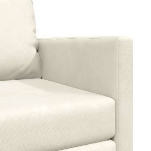 Sofa na razvlačenje 2-u-1 Krem 74x77x81 cm Baršun Cijena