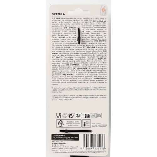 Spatulica za Kuhanje MasterChef PBT 34 cm (24 kom.) Cijena
